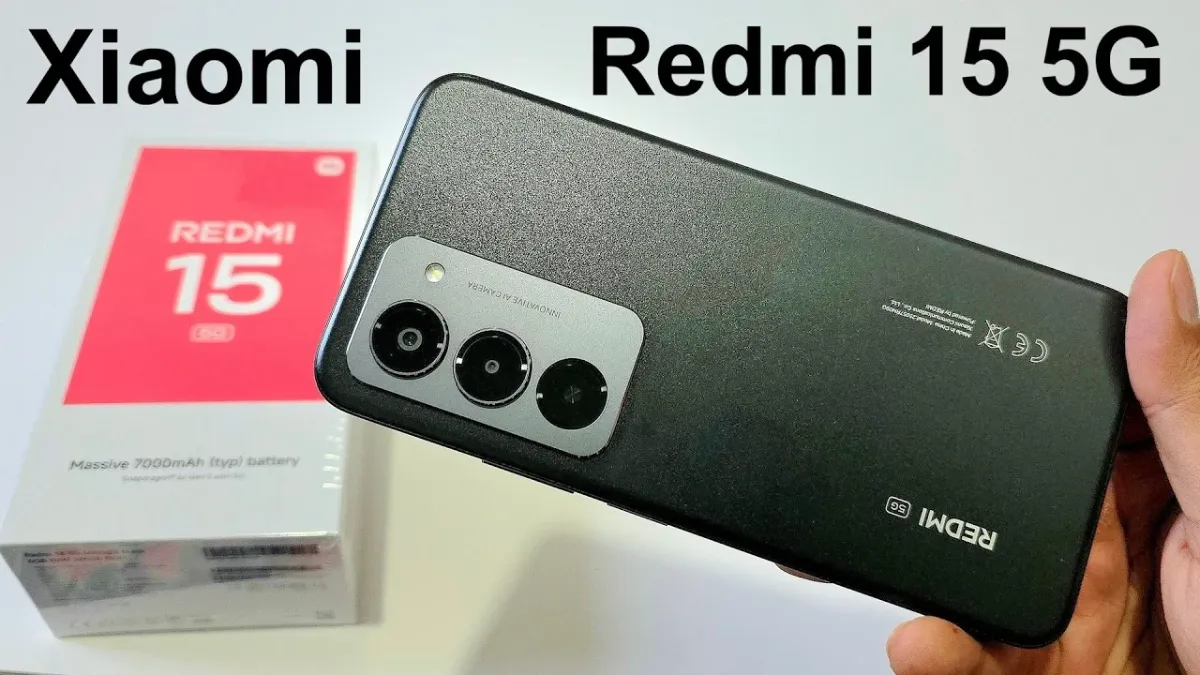 Xiaomi Redmi 15 5G Launched